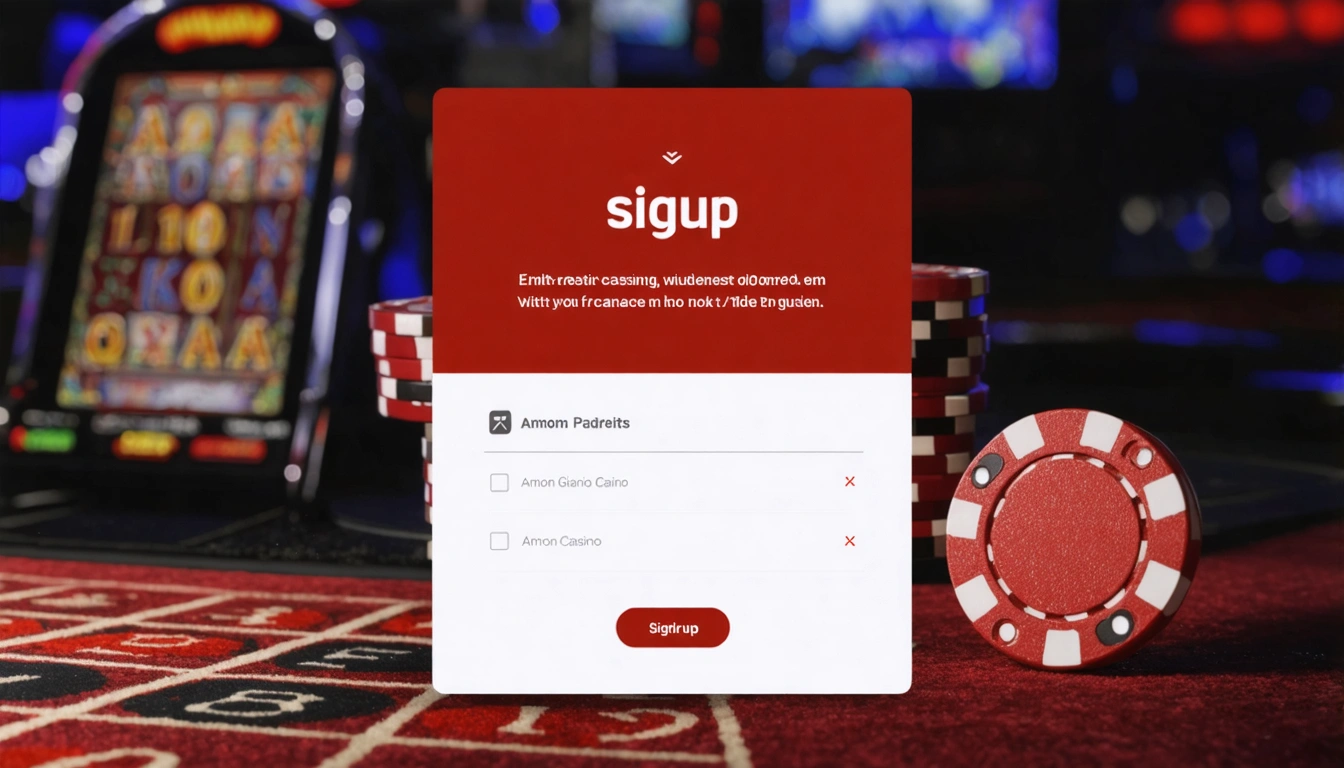 signup Amon Casino